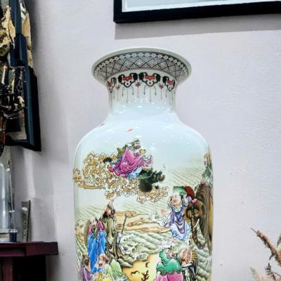 bình sứ, bình tích thập bát la hán, bình gốm sứ, bình hoa trung quốc, gốm sứ giang tây, gốm sứ trung quốc